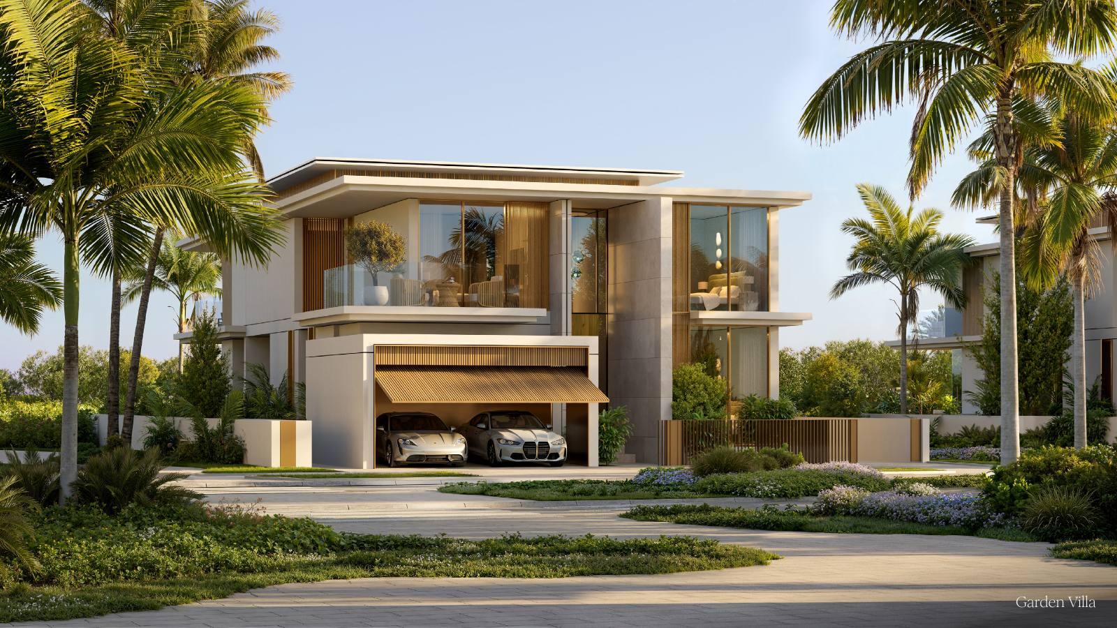 Garden villa